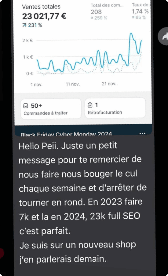 Témoignage 10 : club privé Momentum