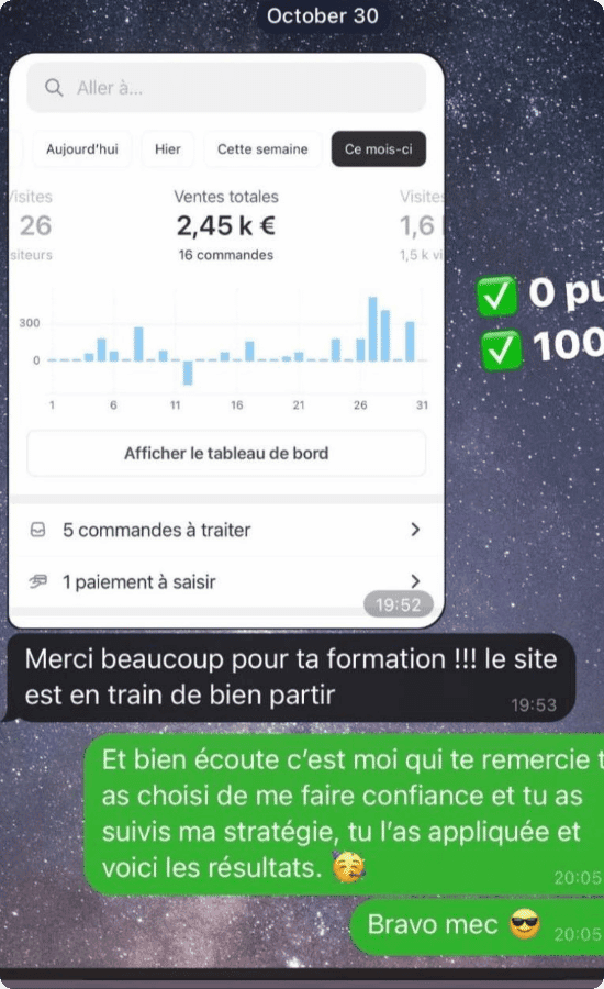 Témoignage 15 : club privé Momentum