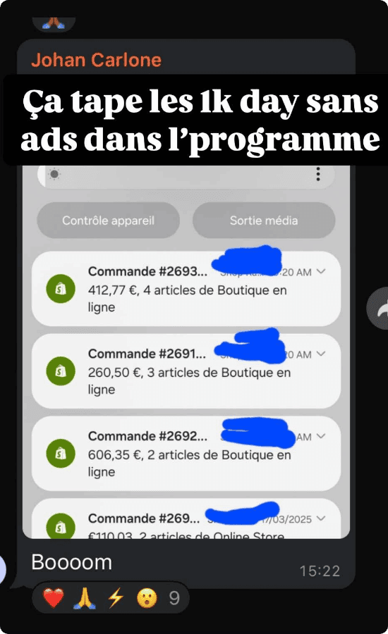 Témoignage 19 : club privé Momentum