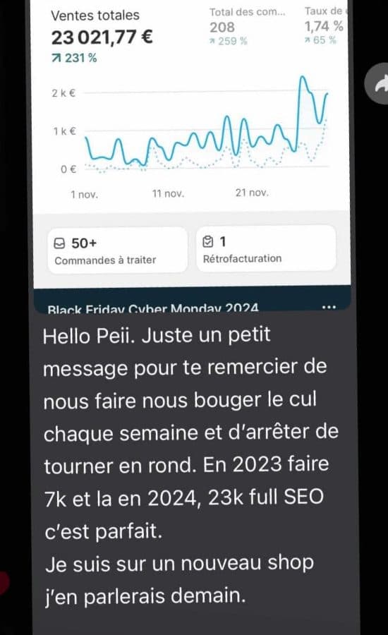 Retour membre 13