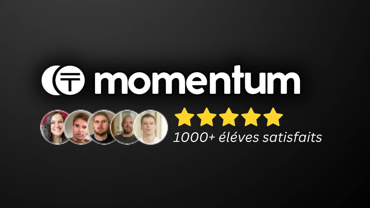 Momentum : 1000+ élèves satisfaits